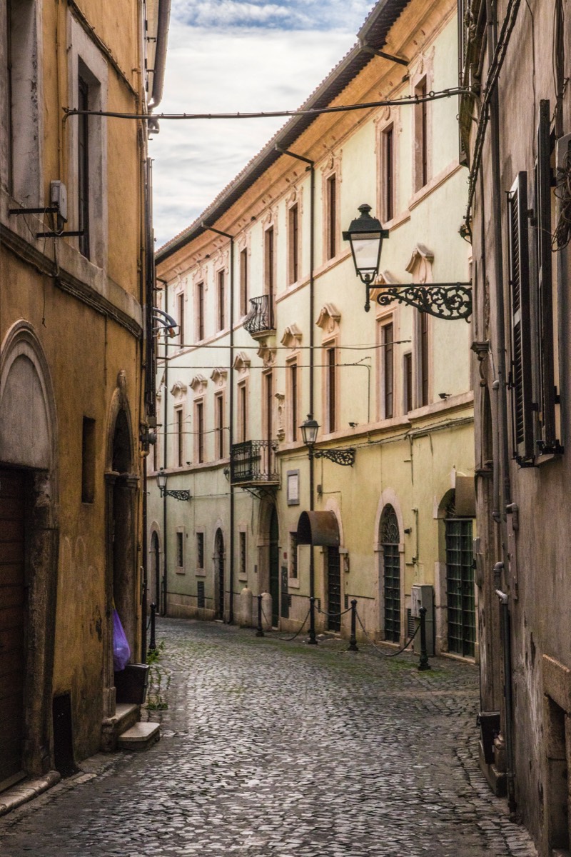 Street in Civita Castellana