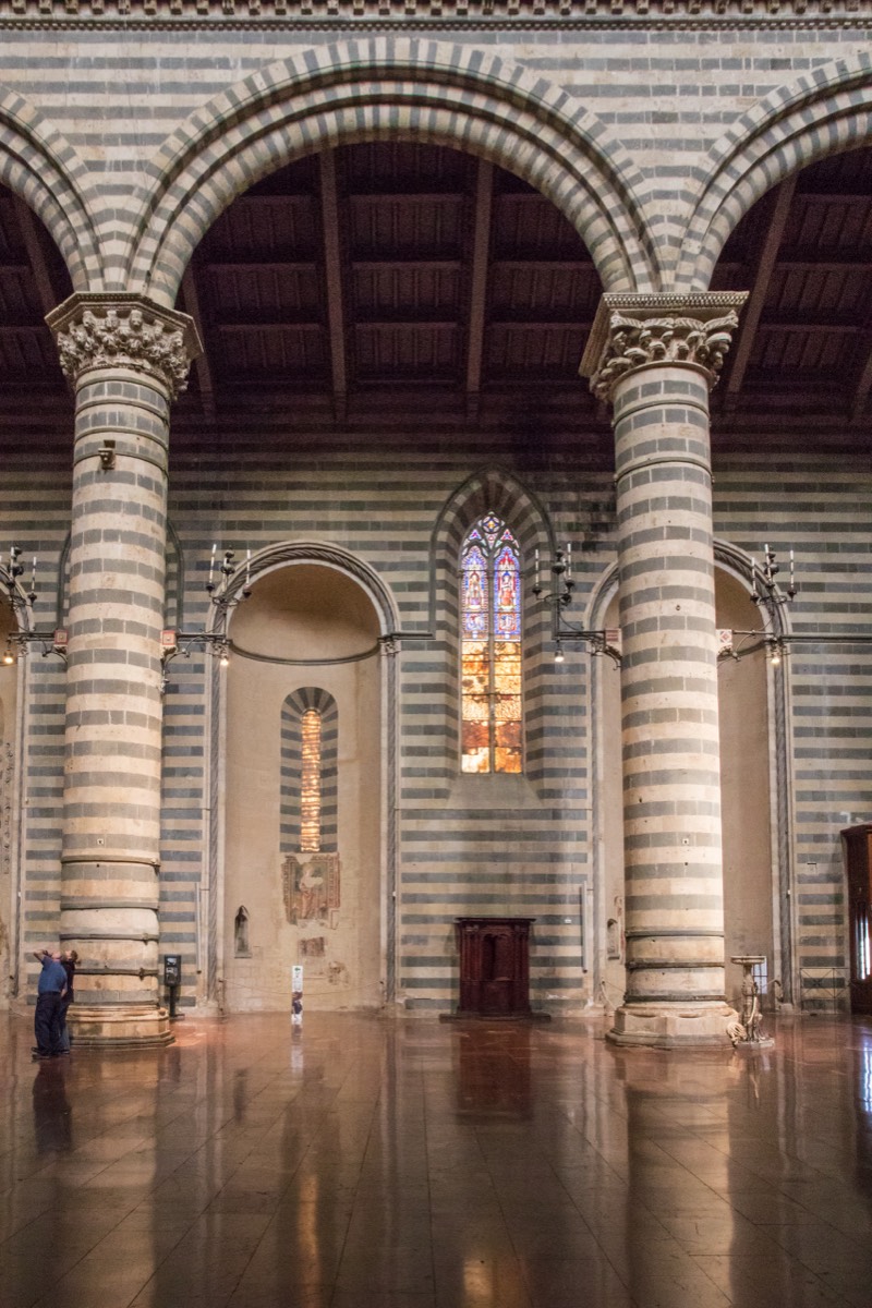 Inside the Orvieto Cathedral