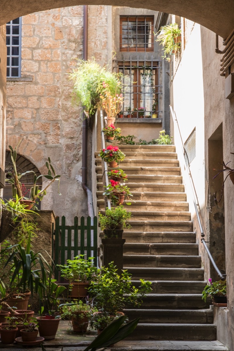 Stairs in Orvieto