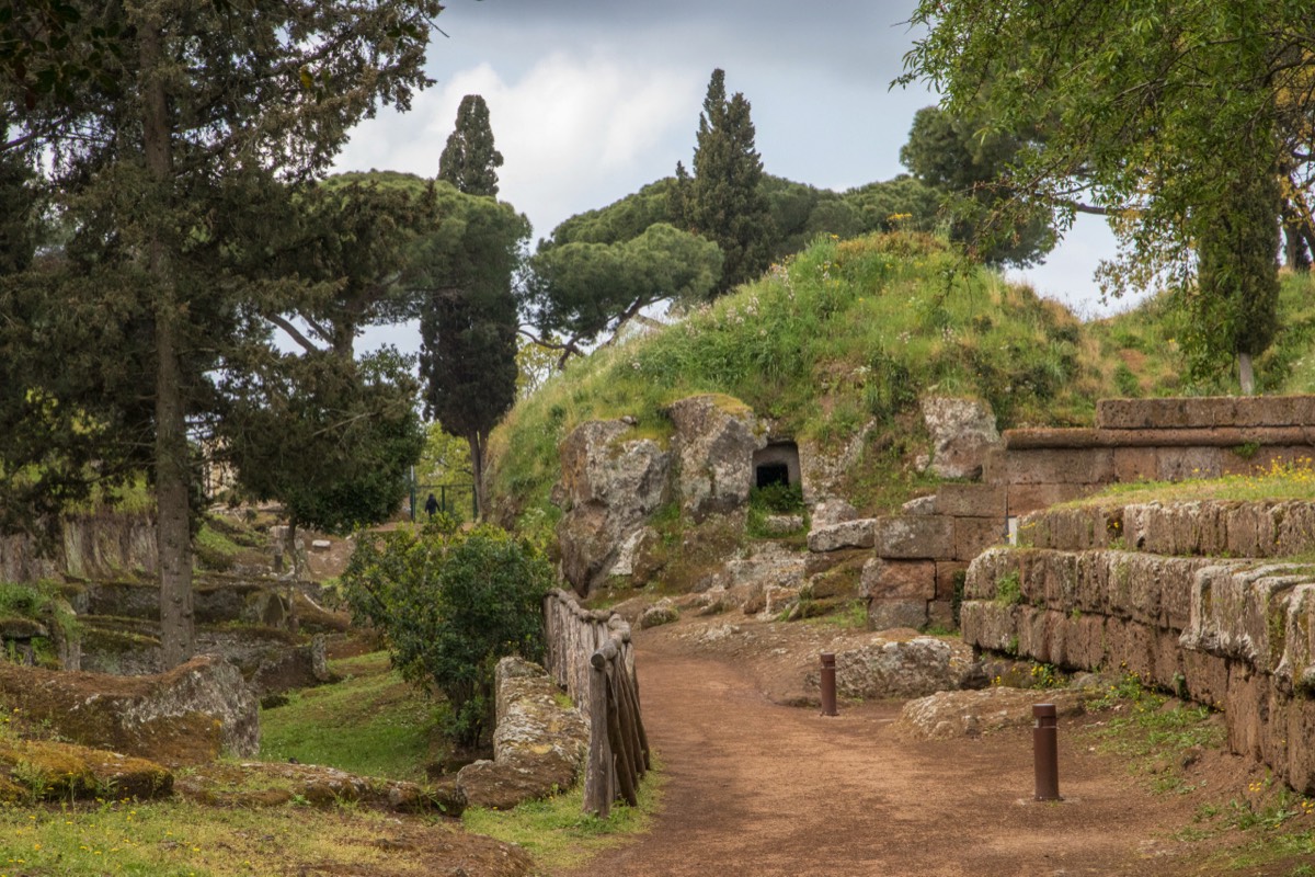 Wonderful site of Cerveteri