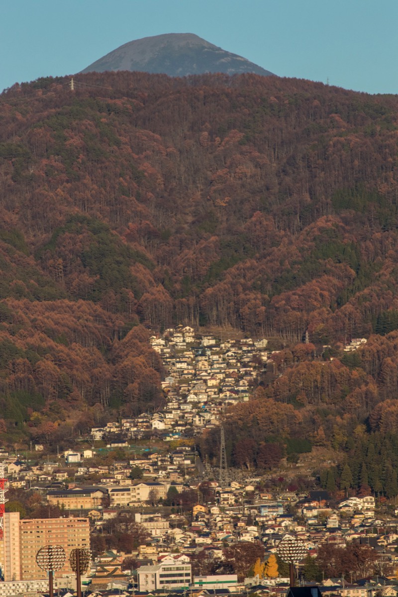 View from Suwako lake