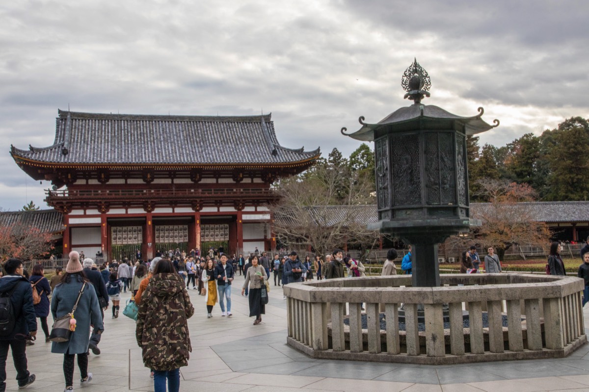 Todaiji Temple entrance gate