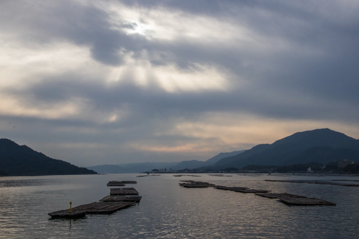 On our way to Miyajima Island