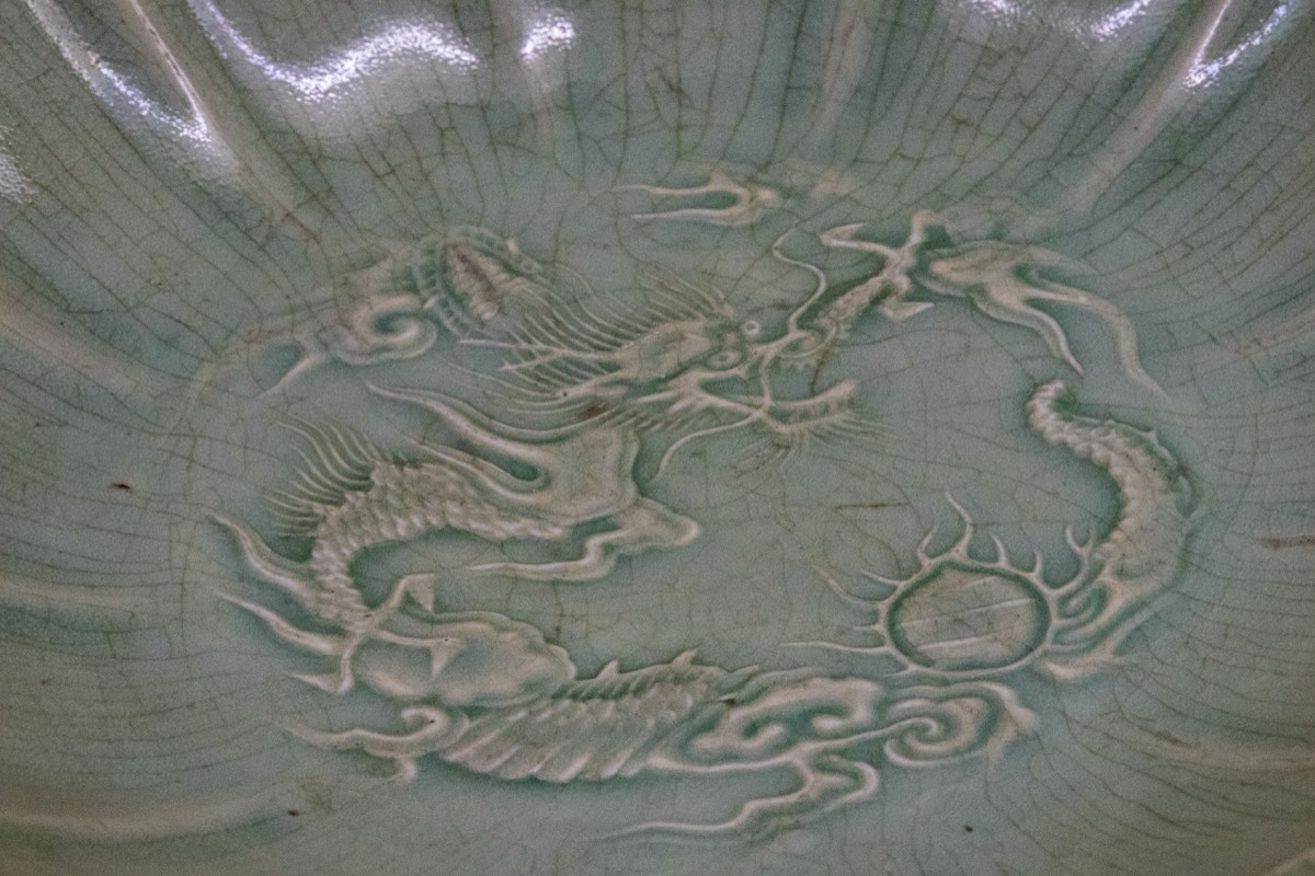 Dragon bowl at Kyushu Ceramics Museum