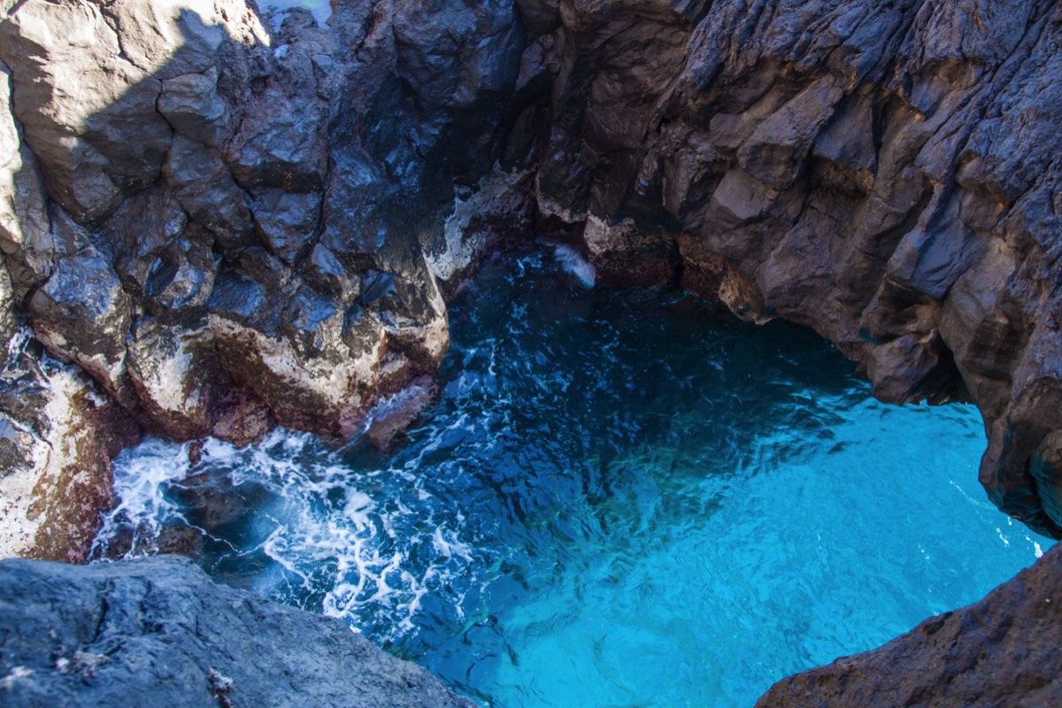 Hidden inlet; Porto Moniz