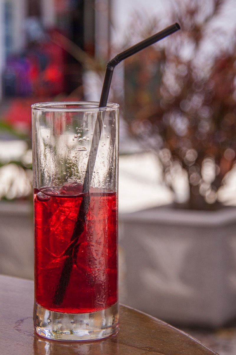 Relaxing with ice(d) tea