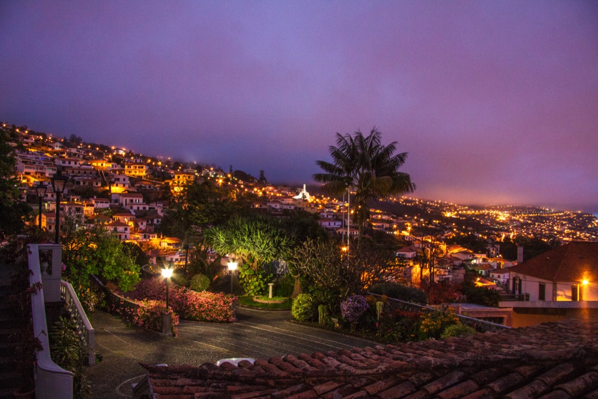 Funchal at night