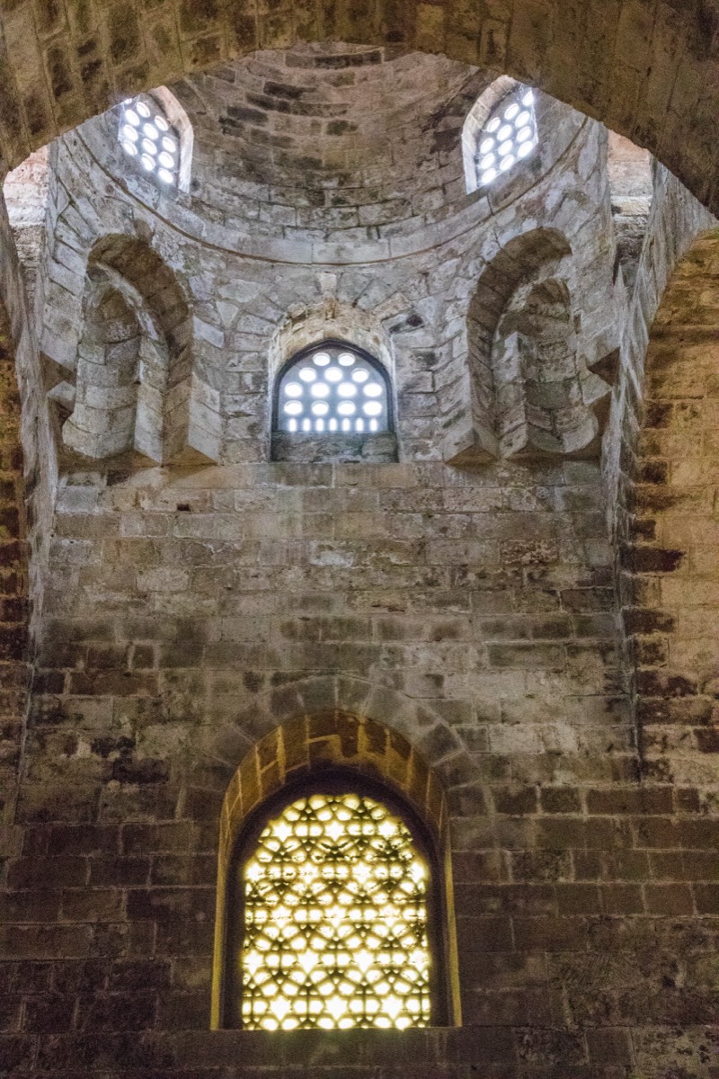 Inside the church of San Cataldo