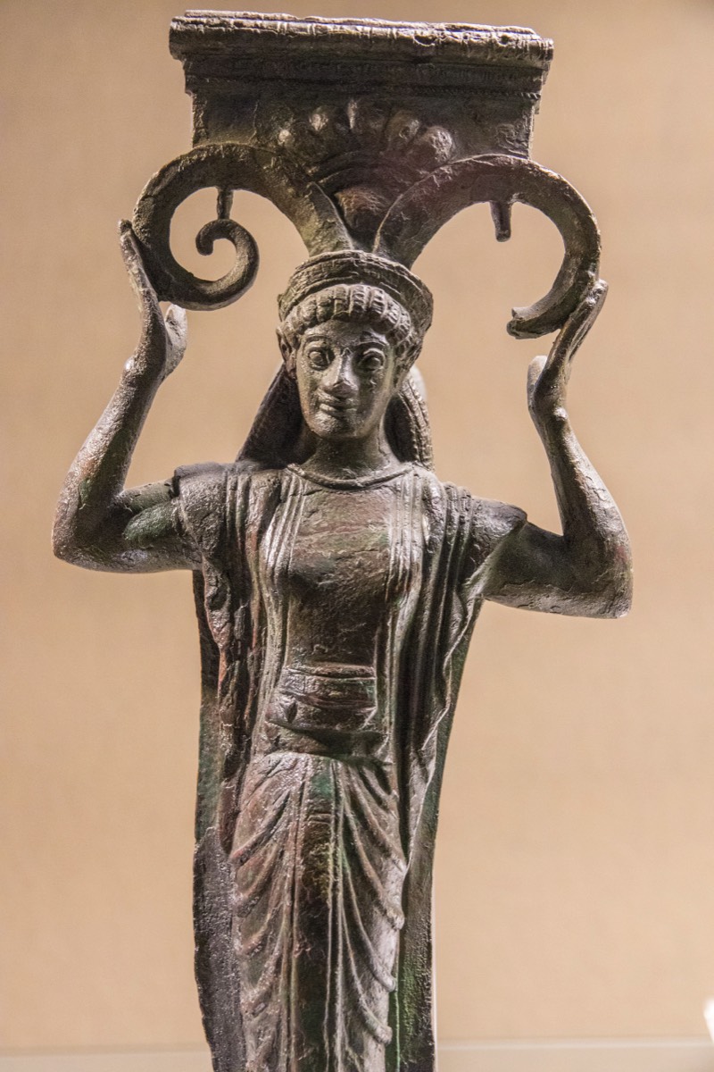 Bronze candle holder?