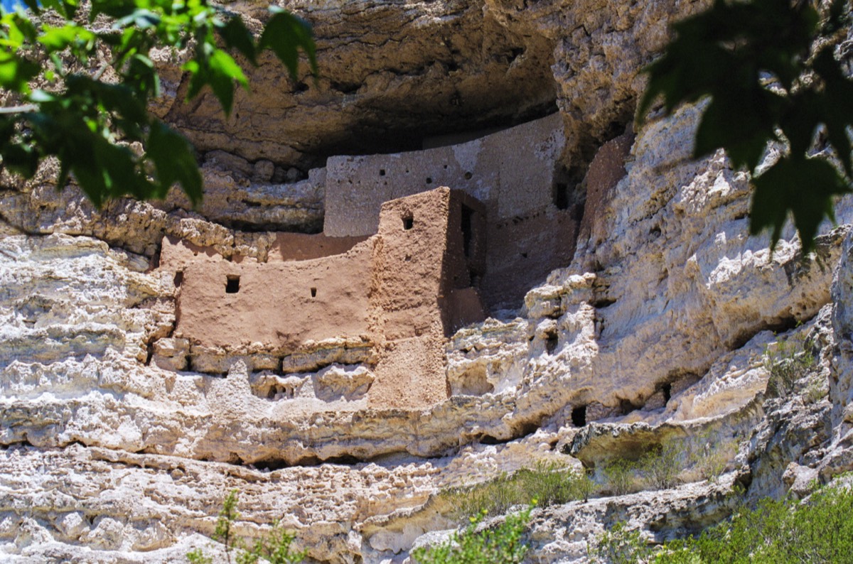 Montezuma's castle - very inaptly named