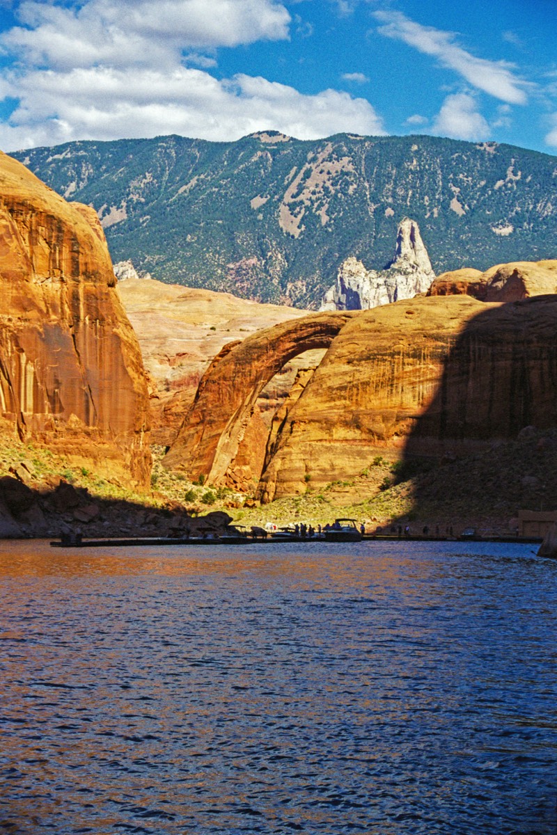 Last view of Rainbow Bridge