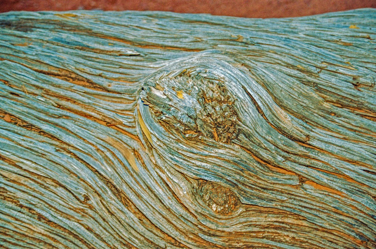 Archly sculpted wood