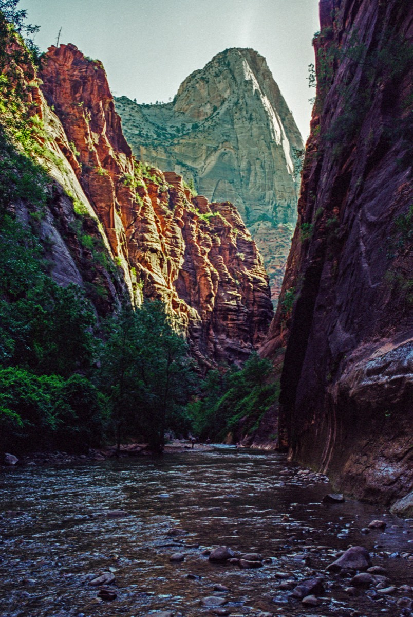 Early morning hike along the Virgin River