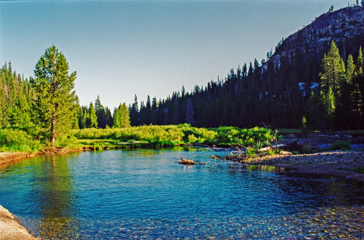River near Mammoth
