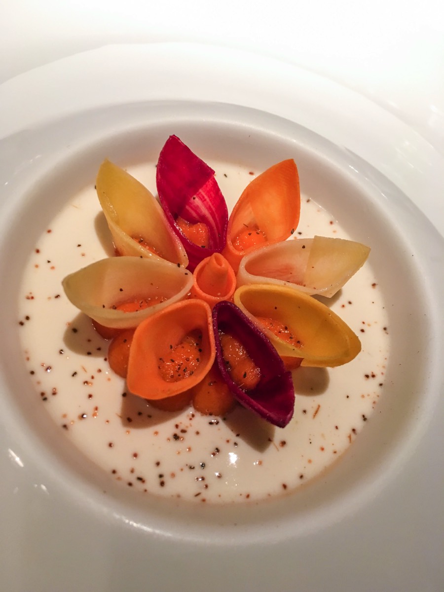 Valence, Pic : Menu "Harmonie" - Amuses bouches