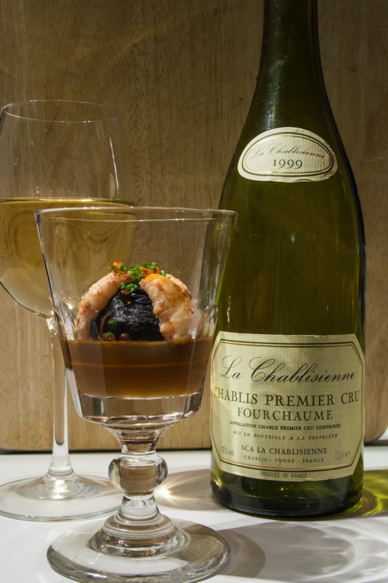 They went well with the Chablis
