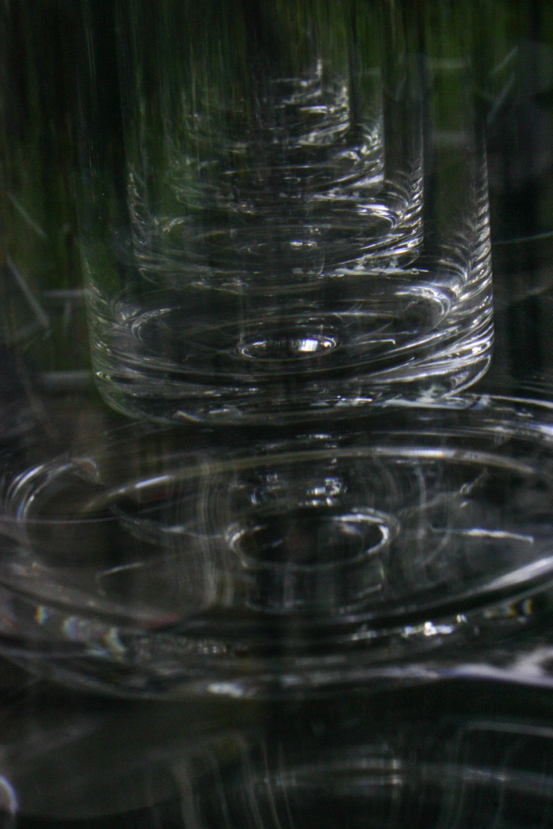 Glasses in a row