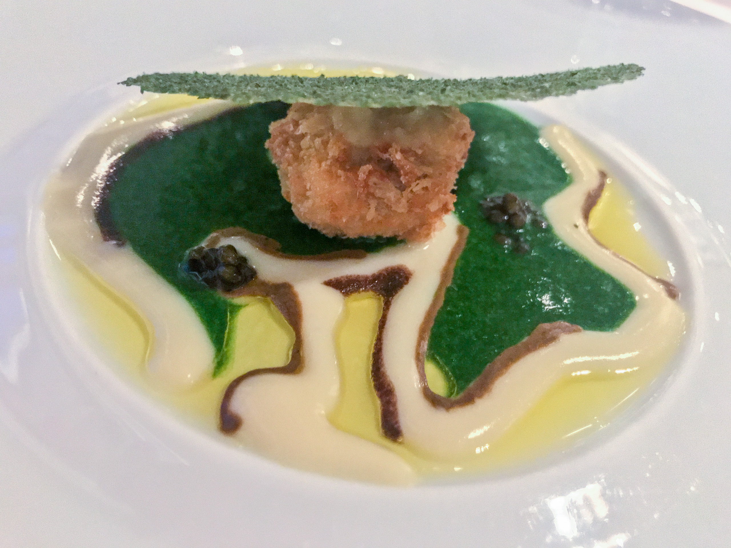 Restaurant Petit-Nice, Marseille : L'anémone de mer en royale
