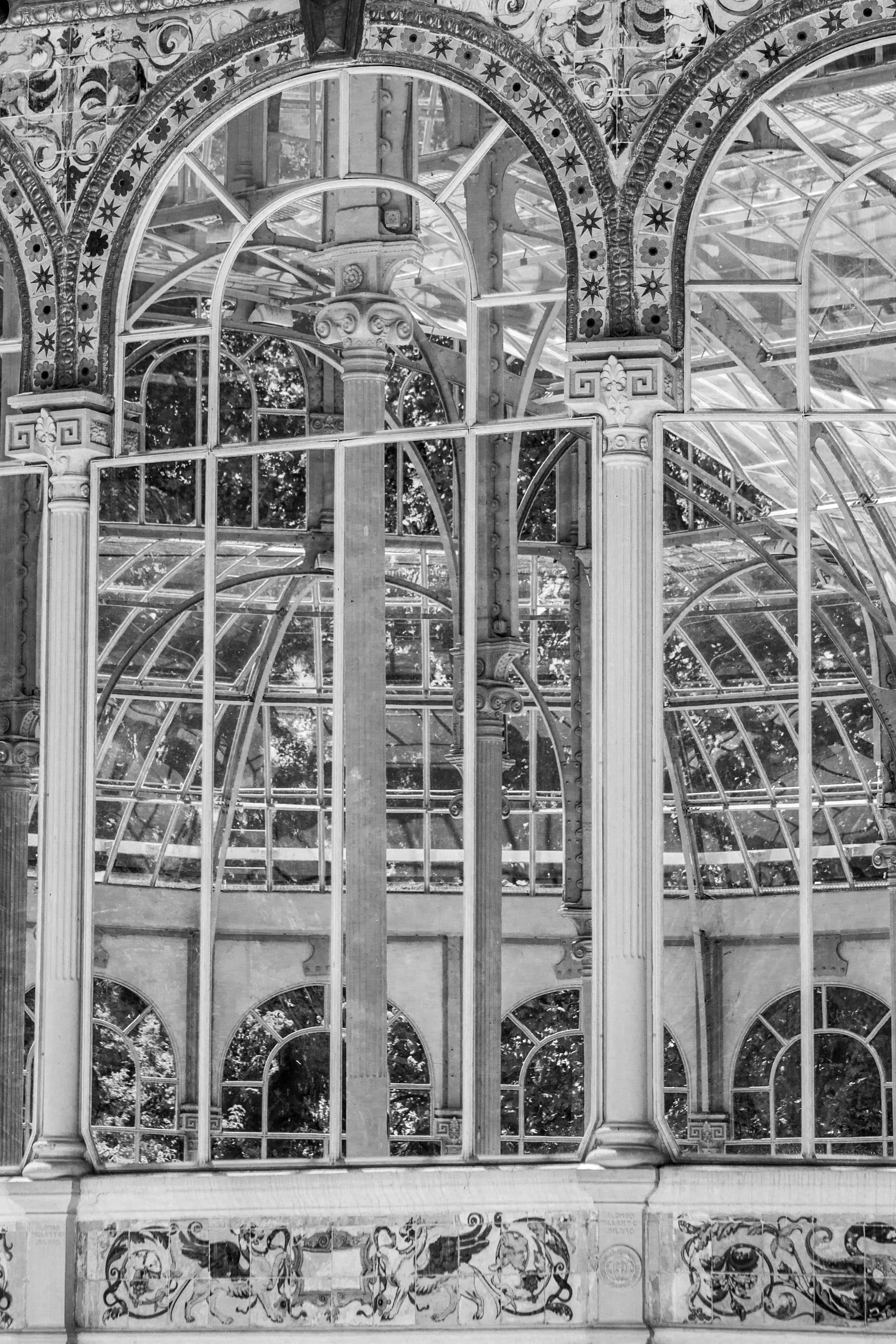 Madrid glass house
